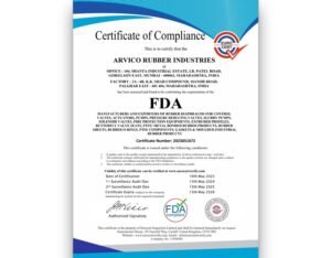 FDA - Rubber Technology Certifications
