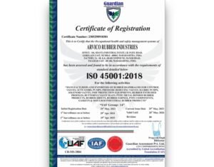 ISO 45001:2018 - Rubber Technology Certifications