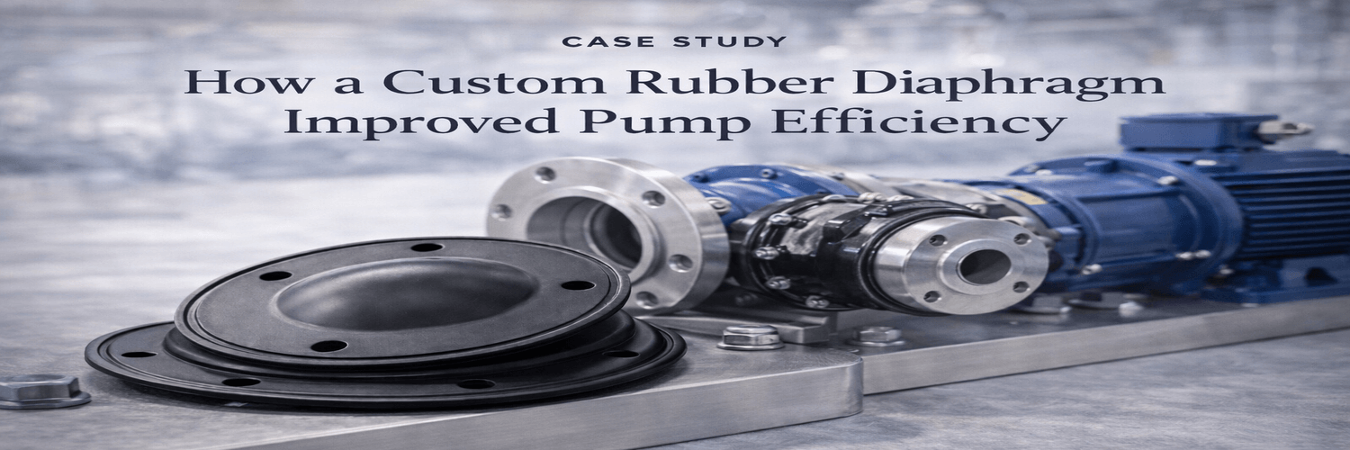 How a Custom Rubber Diaphragm Improved Pump Efficiency