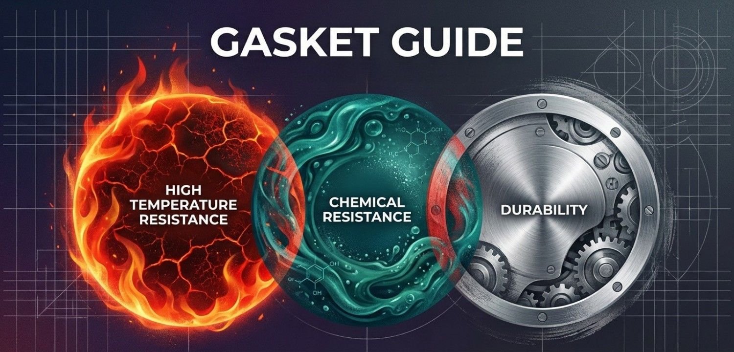 How to Select the Right Gasket Material for High Temperature & Chemical Applications