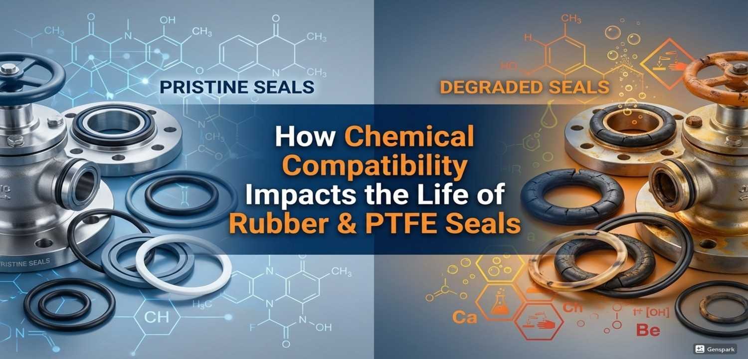 How Chemical Compatibility Impacts the Life of Rubber & PTFE Seals