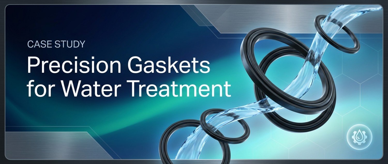 Reducing Downtime in Water Treatment Systems with Precision Rubber Gaskets