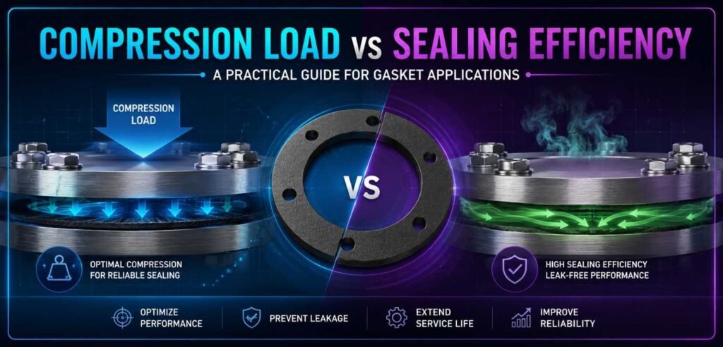 Compression Load vs Sealing Efficiency: A Practical Guide for Gasket Applications