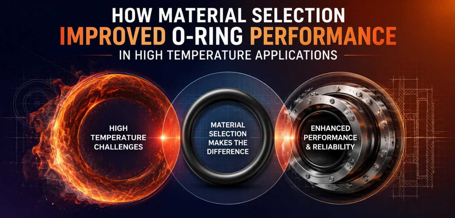 How Material Selection Improved O-Ring Performance in High Temperature Applications