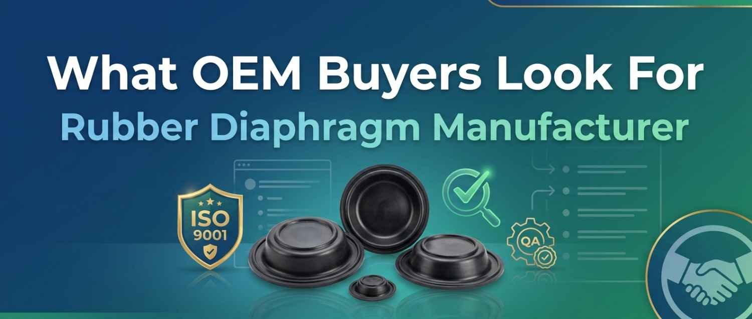 What OEM Buyers Look for in a Rubber Diaphragm Manufacturer