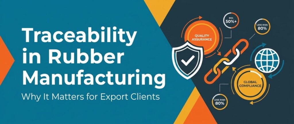 Traceability in Rubber Manufacturing: Why It Matters for Export Clients