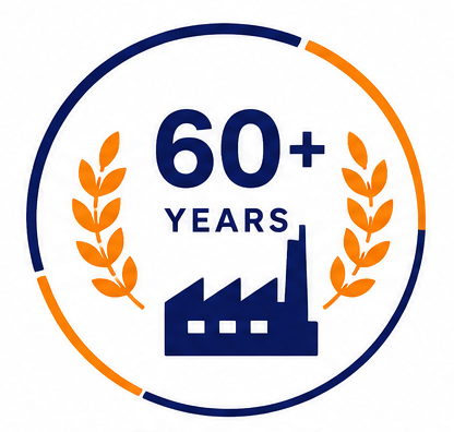 60+ years of Manufacturing Expertise