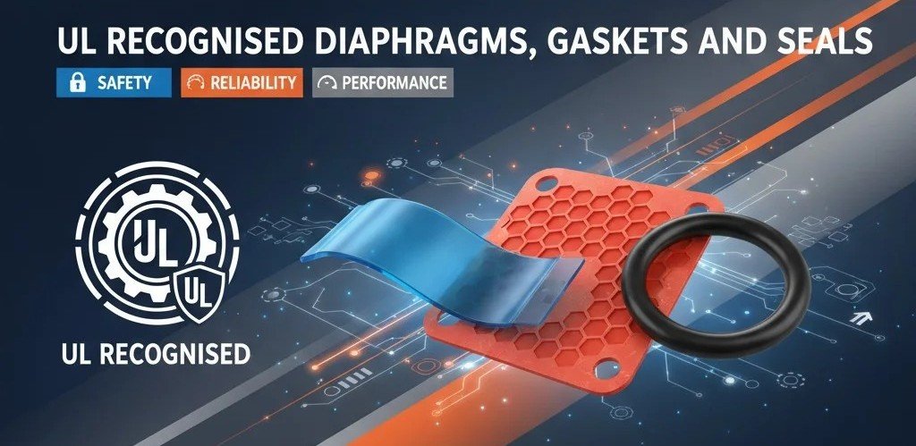 UL Recognized Rubber Diaphragms, Gaskets & Seals